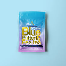 Load image into Gallery viewer, Organic Blue Butterfly Pea Tea Teaser Pack 5g