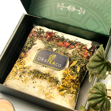 Load image into Gallery viewer, Ancient Egyptian Detoxification: Sacred Lotus Tea Bath Blend Bundle