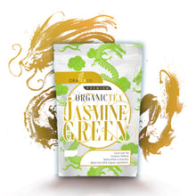 Load image into Gallery viewer, Organic Jasmine Green Tea -50g