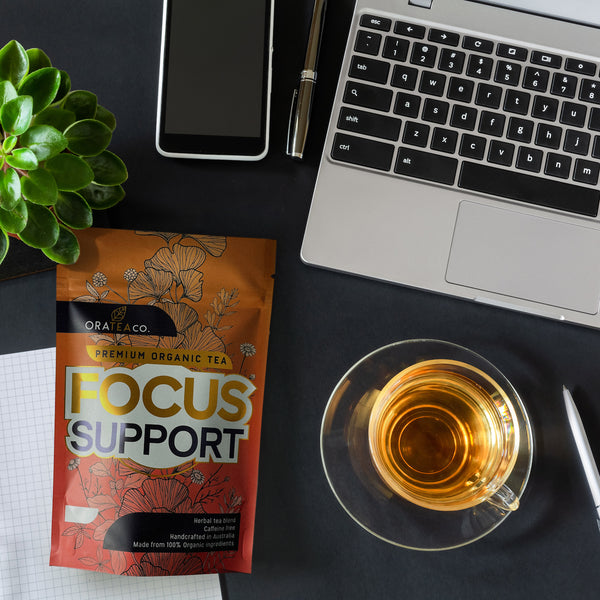 Organic Focus Tea: Enhance Memory, Concentration, and Calmness Naturally