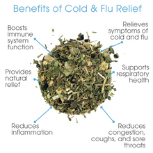 Load image into Gallery viewer, Organic Cold &amp; Flu Relief Tea - 30g
