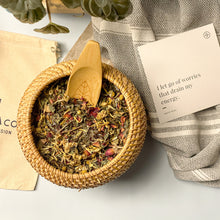 Load image into Gallery viewer, Ancient Egyptian Detoxification: Sacred Lotus Tea Bath Blend Bundle
