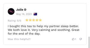 Organic Sleep Support Tea