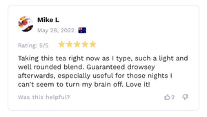 Organic Sleep Support Tea